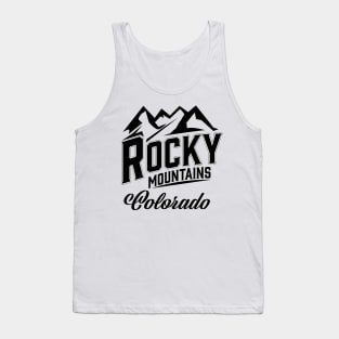 Rocky Mountains Colorado Tank Top